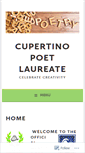 Mobile Screenshot of cupertinopoetlaureate.org